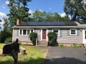 LG Solar panels installed by ACE Solar in Wilmington, MA.