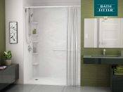 Shower easy access