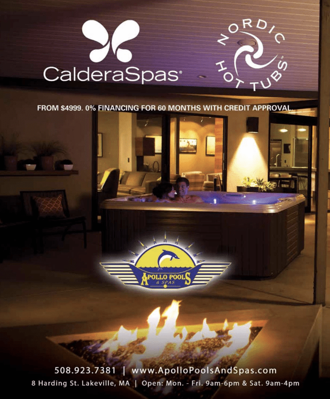 Display Ad in Coastal Home Life - Apollo Pools & Spas