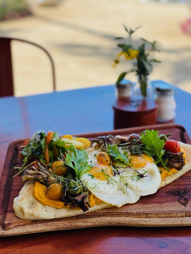 El Huerto breakfast