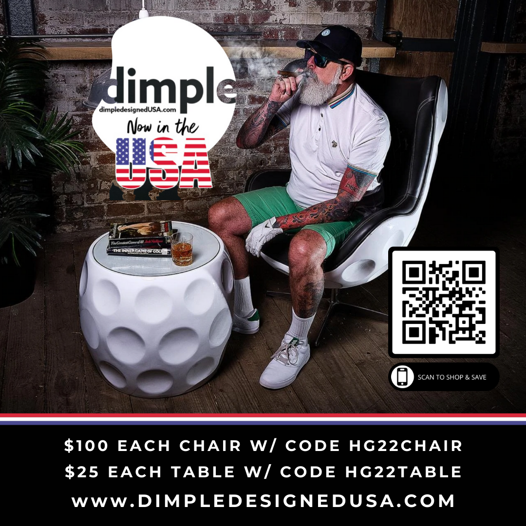 Save $100 per Dimple Chair w/ Code HG22CHAIR & $25 Off Each Table w/ Code HG22TABLE