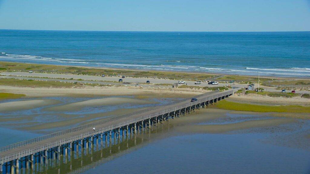 The South Shore- Duxbury's Powder Point bridge