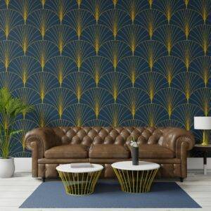 Wallpaper accent walls in the New Year